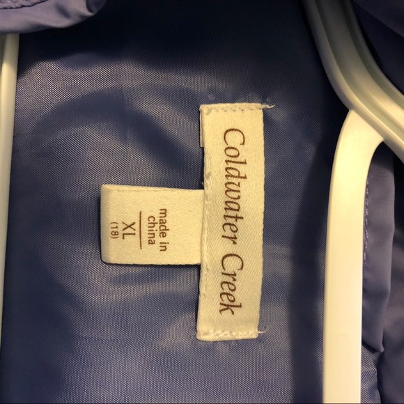NWOT Coldwater Creek Puffy Vest. - Picture 3 of 4